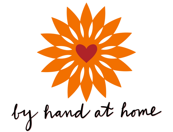 by hand at home logo